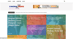Desktop Screenshot of cinemanews.org